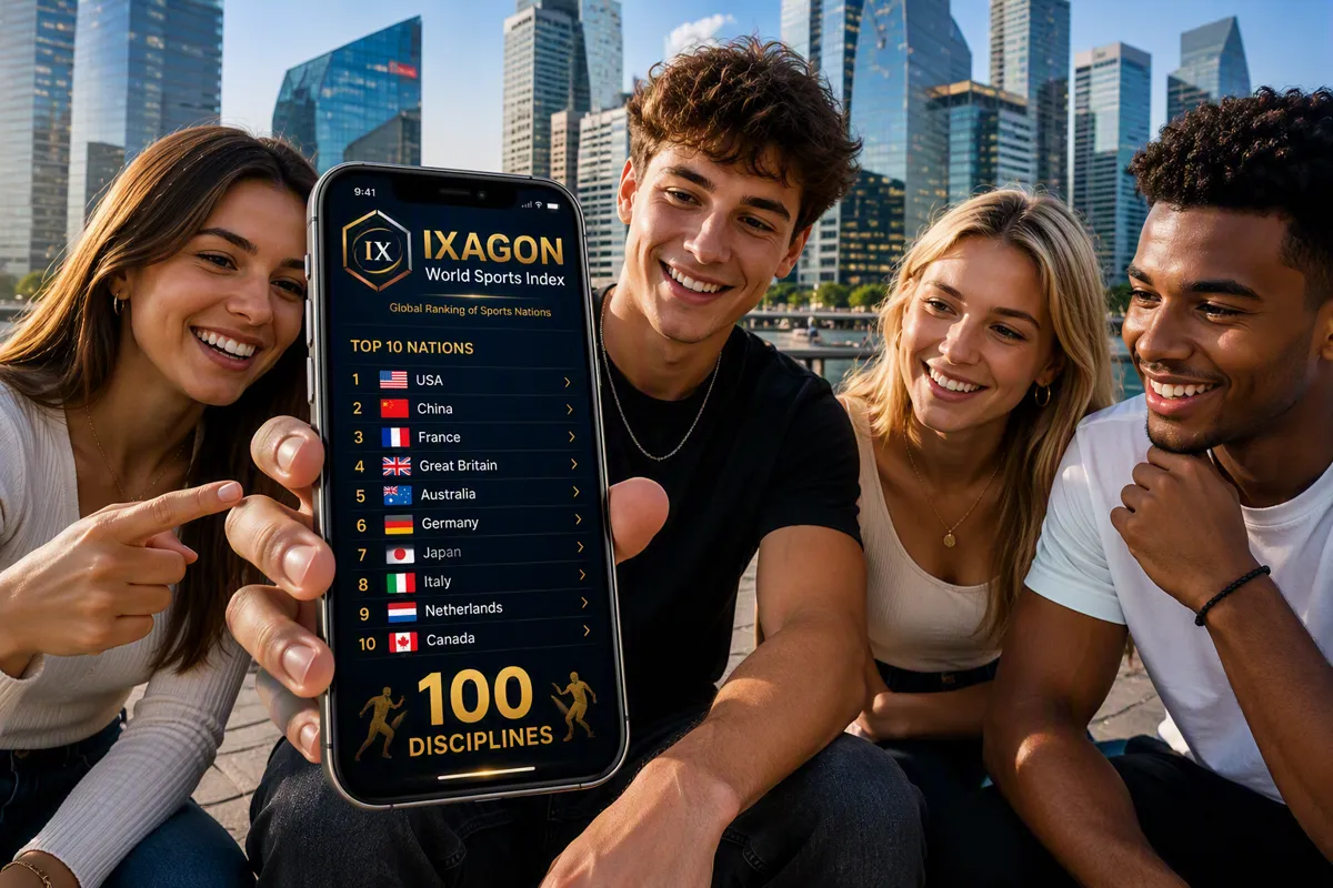 Le top 10 IXAGON sur un smartphone
